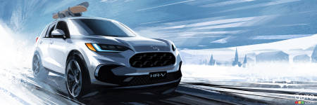 First Images of the 2023 Honda HR-V Shown